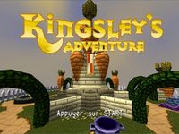 une photo d'Ã©cran de Kingsley s Adventure sur Sony Playstation